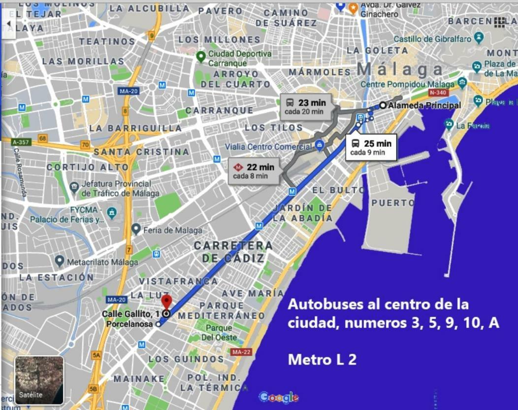 Apartament Un Lugar Agradable En Malaga Zewnętrze zdjęcie